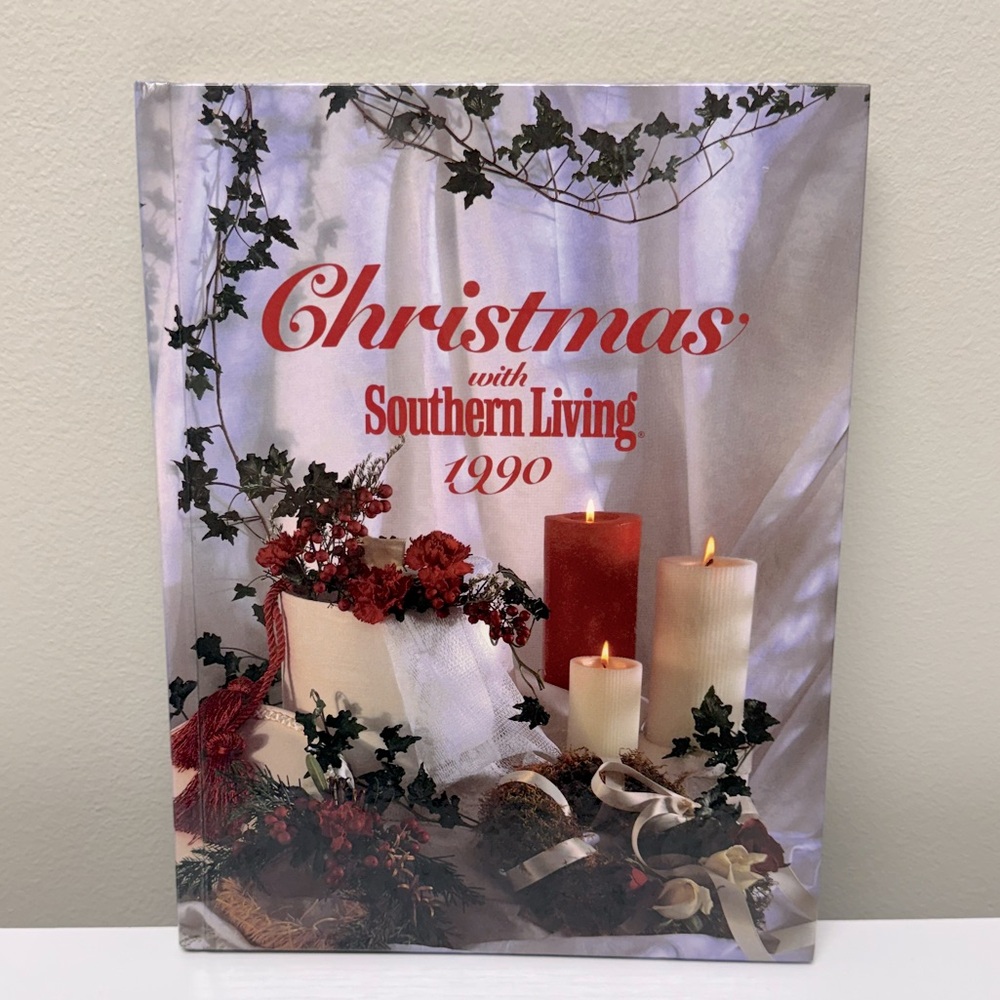 Christmas with Southern Living 1990 Hardcover Book by Oxmoor House Staff